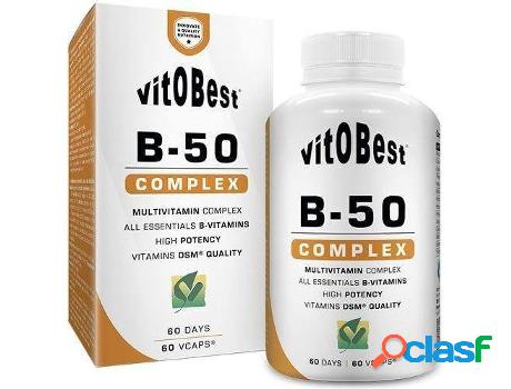 Complemento Alimentar VITOBEST B - 50 Complex (60 Cápsulas)