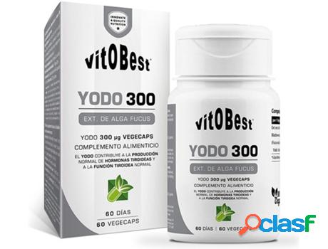 Complemento Alimentar VITOBEST Yodo 300 (60 Cápsulas)