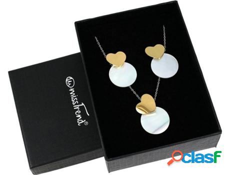 Conjunto Collar y Pendientes MISSTREND Conjunto Amor Pearls