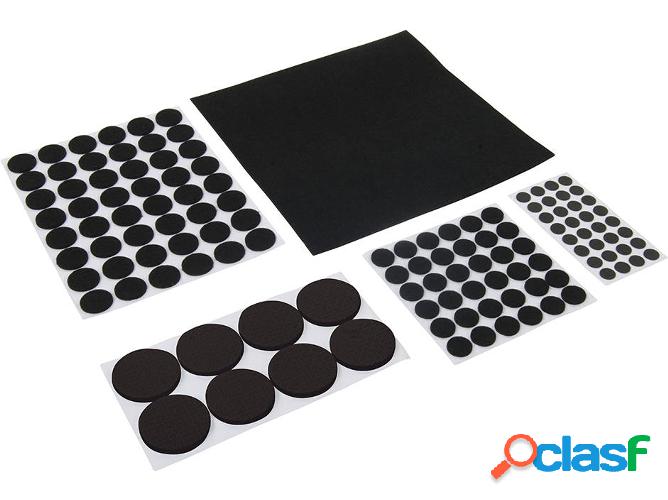 Conjunto de Almohadillas de Fieltro AutoAdhesiva - 125