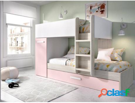 Conjunto de Cuarto DKIT Tom 03K4521729 (Blanco, Rosa,