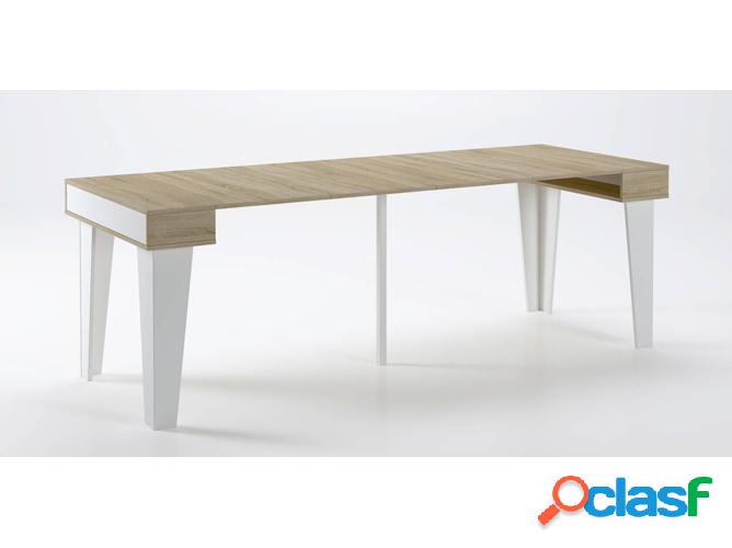 Consola SKRAUT HOME EX237KLBLANCASONOMA (Blanco - Melamina)