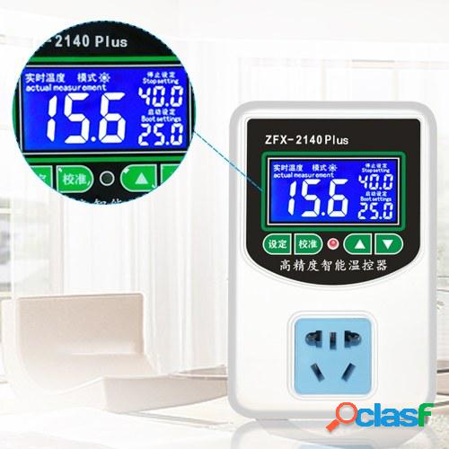 Controlador de temperatura digital ZFX-W2140A Termostato de