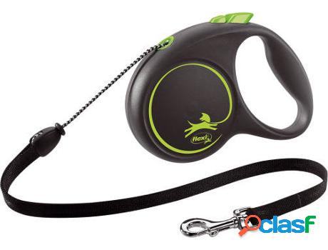 Correa para Perros FLEXI Flexi Black Design (S - 132gr)