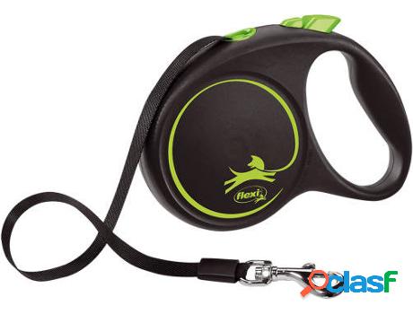 Correa para Perros FLEXI Flexi Black Design (S - 173gr)