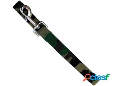 Correa para Perros GLOBAL Camuflaje (Negro - 100cm - Nylon)