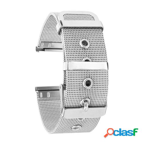Correas de reloj de acero inoxidable de 22 mm Correa de