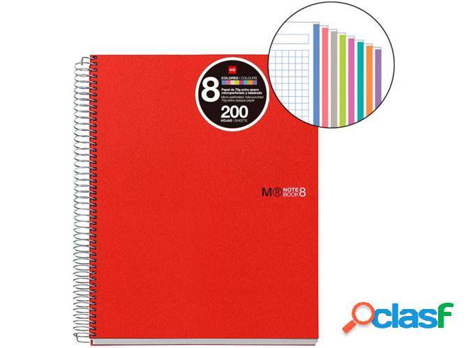 Cuarderno MIQUELRIUS Rojo (A4)