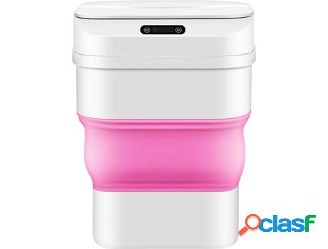 Cubo de Basura BIWOND Waste Fold (Rosa - 17.5 L)