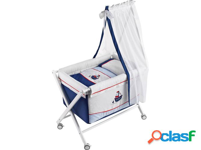 Cuna NAF NAF Minicuna + Textil y Velo Little Boat