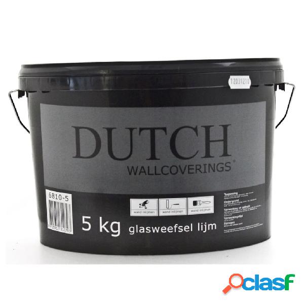 DUTCH WALLCOVERINGS Cola para papel pintado de fibra de