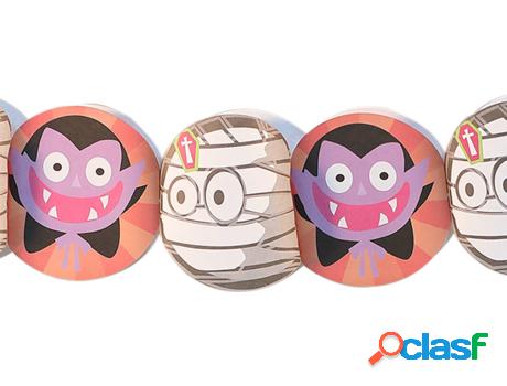 Decoraciones de Halloween DISFRAZZES Guirnalda de Vampiros y