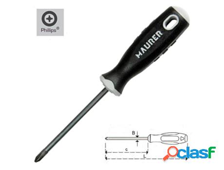 Destornillador maurer phillips 0x 80 mm.