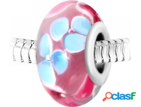 Dije SC_CRYSTAL (Acero - Rosa - 13 mm)