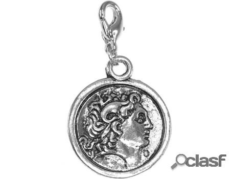 Dije SC_CRYSTAL (bañado a rodio - 18 mm x 18 mm)