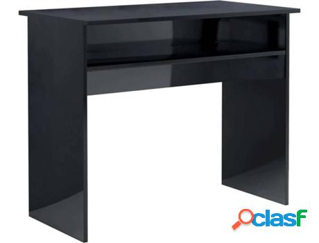 Escritorio VIDAXL 801177 Negro (90x50x74cm - Madera