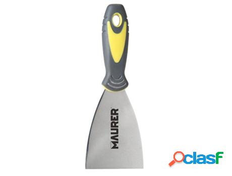 Espatula maurer acero inoxidable gummy grip 120 mm.