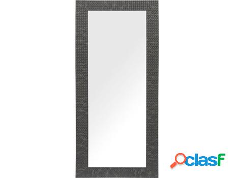 Espejo de Pared Plaisir (Negro - Material Sintético
