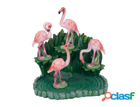 Expositor Con 16 Flamencos Incluye 16 Unidades Figuras