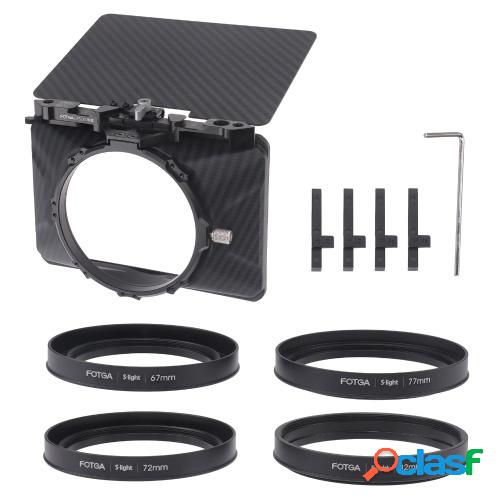 FOTGA Mini caja mate ligera con bandera superior 4pcs