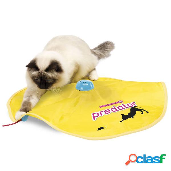 Ferplast Juguete electrónico para gatos Predator amarillo