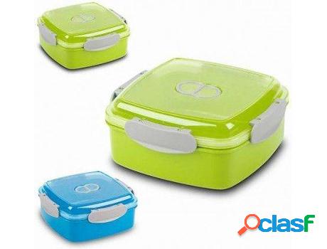 Fiambrera HOGAR Y MÁS Taper Hermético En Pvc (13x13x7cm)
