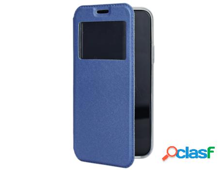 Funda Accetel para Samsung Galaxy A02S Flip Cover Gandy Azul