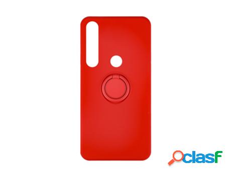 Funda Accetel por Huawei P Smart 2019 Gel O-Ring Rojo