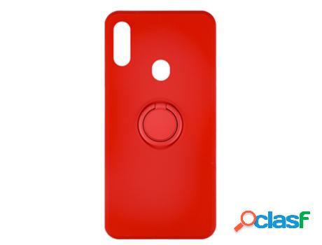 Funda Accetel por Samsung Galaxy A20s Gel O-Ring Rojo