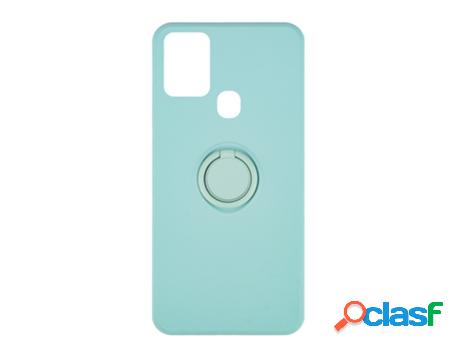 Funda Accetel por Samsung Galaxy A21s Gel O-Ring Verde-Auga