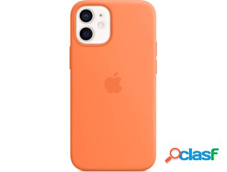 Funda MagSafe iPhone 12 Mini APPLE Silicona Naranja Kumquat