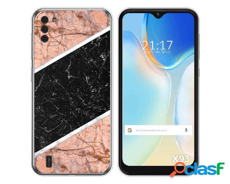 Funda para Doogee X93 TUMUNDOSMARTPHONE Dibujos Mármol 07