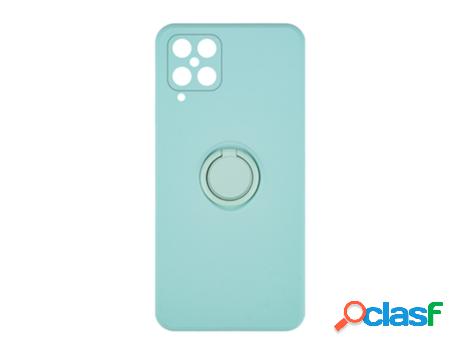 Funda skyhe para Samsung Galaxy A12 4G Gel O-Ring Verde-Auga