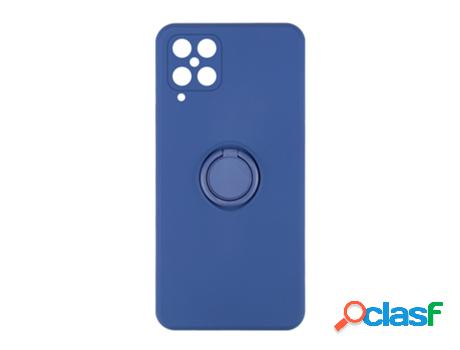 Funda skyhe para Samsung Galaxy A12 5G Gel O-Ring Azul