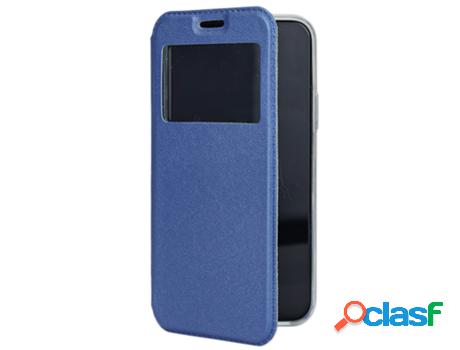 Funda skyhe para Samsung Galaxy M22 Flip Cover Gandy Azul