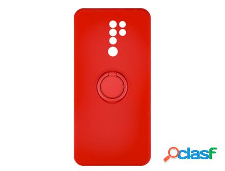 Funda skyhe por Xiaomi Redmi 9 Gel O-Ring Rojo
