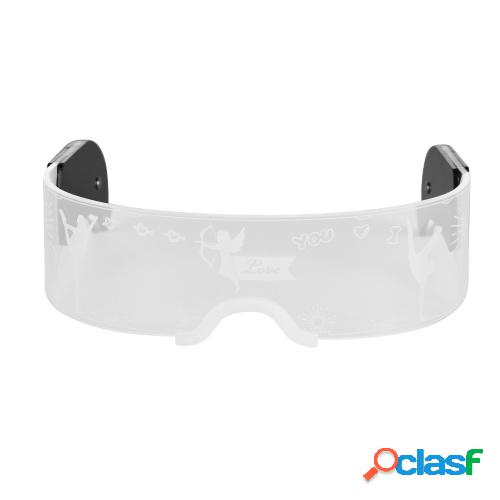 Gafas de fiesta LED Gafas luminosas que destellan y que