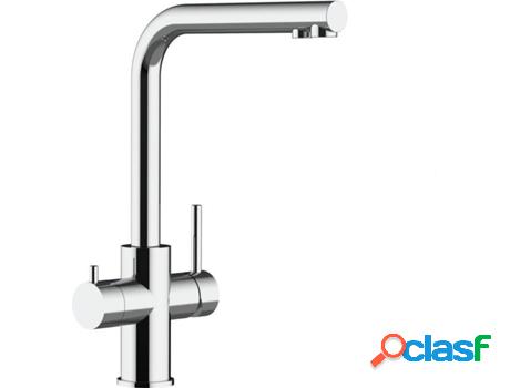 Grifo de cocina VIZIO 5 Vias Tubo Giratória 360° Acero