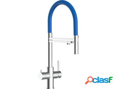 Grifo de cocina VIZIO 5 Vias Tubo Giratória 360° Acero
