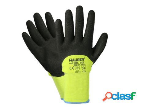 Guantes de invierno realizado en poliester acolchado con