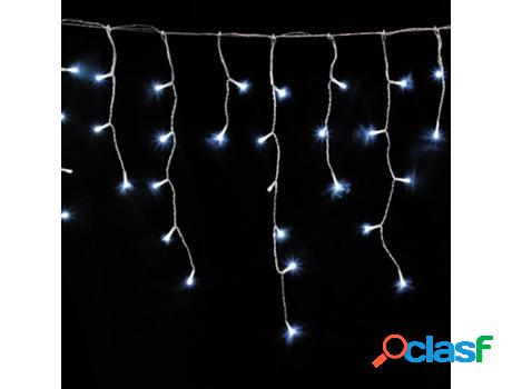 Guirnalda luces navidad cortina 3x1 metros 115 leds blanco
