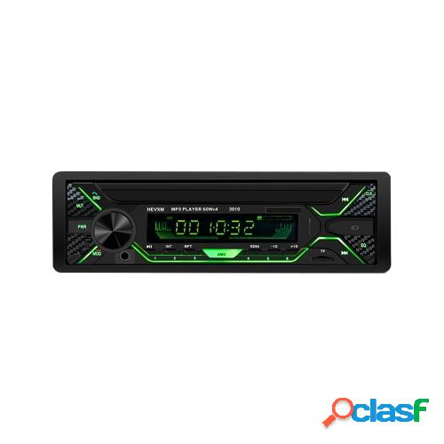 HEVXM Car Radio Audio 7 colores Digital HD LCD Display Car