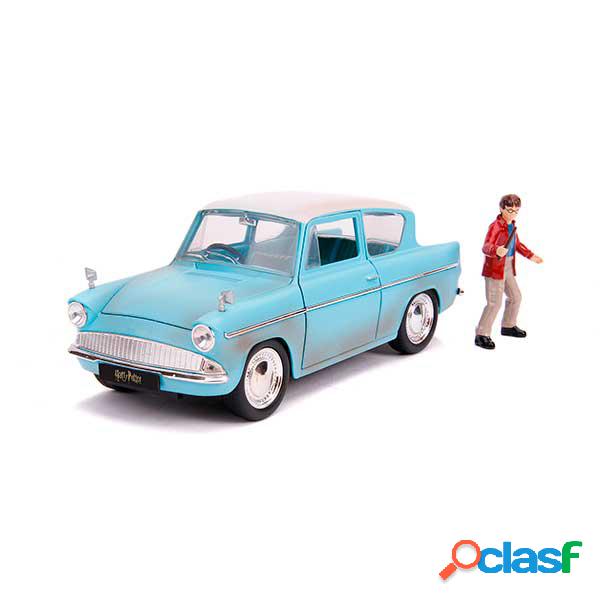 Harry Potter Ford Anglia con figuras 1:24