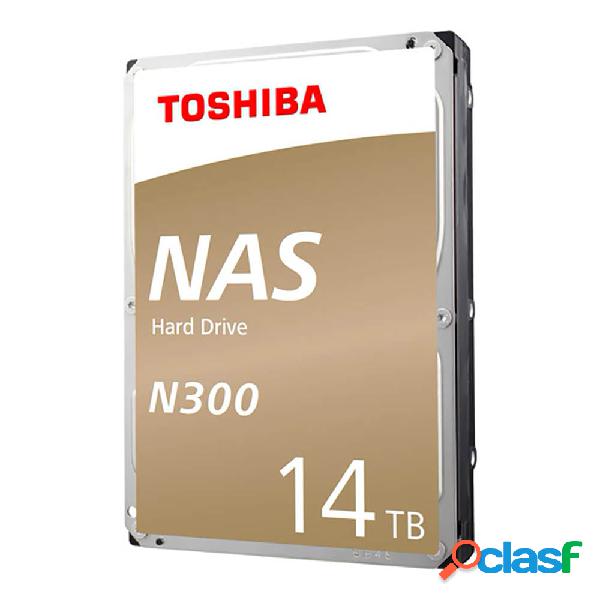 Hdd 14tb toshiba n300 3.5" sata3 7200rpm 512mb. bulk