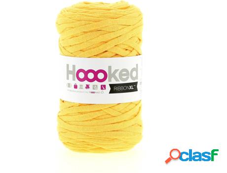 Hilo de Algodón HOOOKED RibbonXL Lemon Yellow (Amarillo -