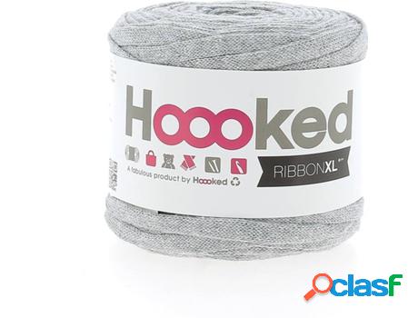 Hilo de Algodón HOOOKED RibbonXL Silver Grey (Gris - 60 m)