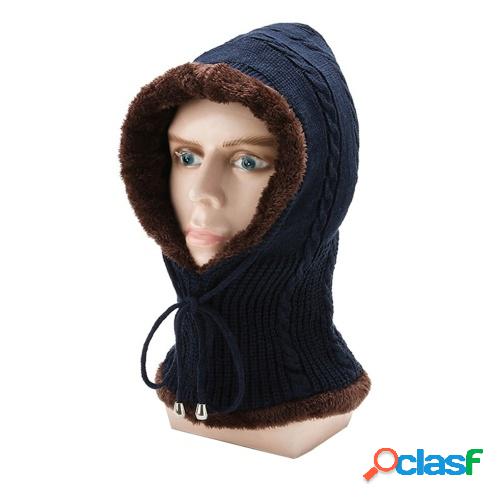 Hombres Mujeres Invierno Pasamontañas Cálido Fleece Gorro