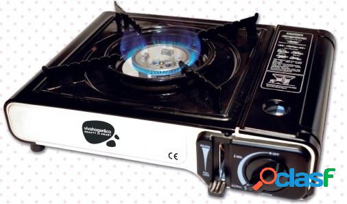Hornillo portátil a Gas Vivahogar Yesca Cartuchos B250 Gas