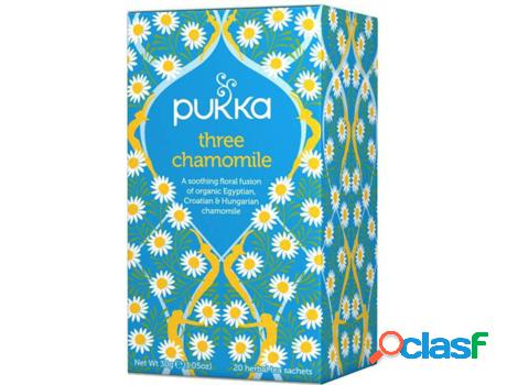 Infusión de Tres Manzanilla Orgánica PUKKA (20 Saquetas de