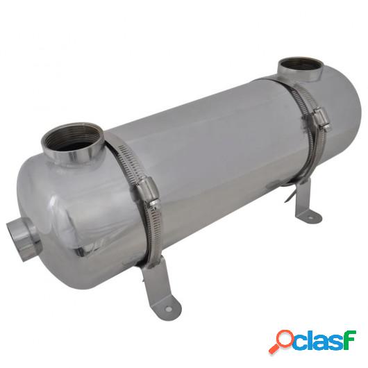 Intercambiador de calor para piscina, 485 x 134 mm, 60 kW